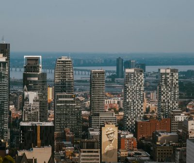 Montreal (Sherbrooke) city view