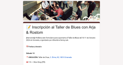 Taller de Blues with Arja and Rostom